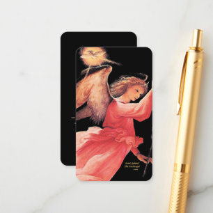 Cartão De Informações Santo Gabriel o Arcanjo com Oração