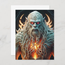 Cartão De Informações Sasquatch Celta