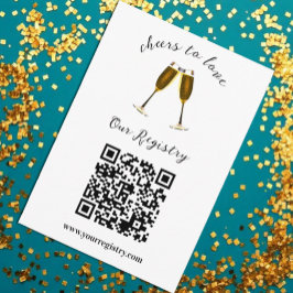 Cartão De Informações Saúde Para Amar Óculos De Champanhe Registro De Ca