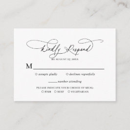 Cartão De Informações Script De Orçamento Floral Dusty Blue Weding Rsvp