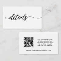 Script elegante Detalhes do website de casamento C