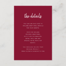 Script Minimalista Moderno | Detalhes do Convidado