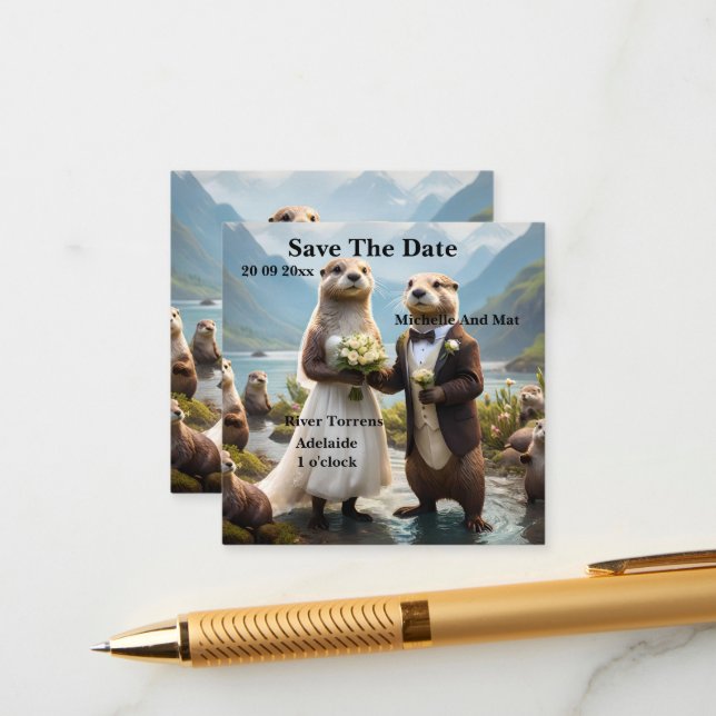 Cartão De Informações **"Selado com um Beijo: Totalmente apaixonado"** (Frente/Verso In Situ)