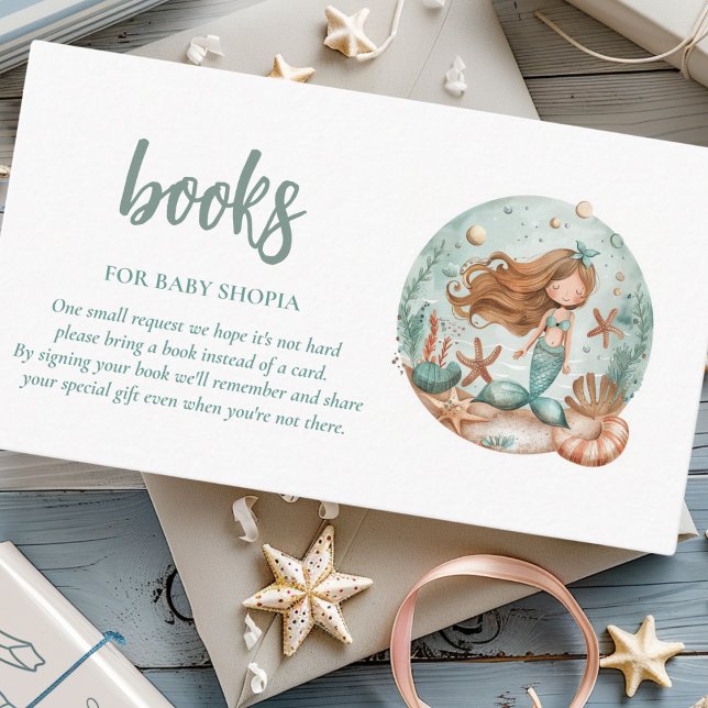 Cartão De Informações Sereia Sonha Crianças (Criador carregado)