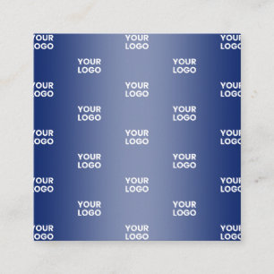 Cartão De Informações Seu Logotipo Simples Logotipo Repetitivo Gradiente