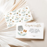 Cartão De Informações Sexo - Brinquedos Vintage Neutro Fralda Raffle<br><div class="desc">Celebrar os pais com esta coleção de chás de fraldas bonitinha e neutra em termos de gênero.</div>