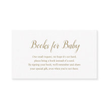 Sexo Neutro Simples Livros Dourados para o Chá de 