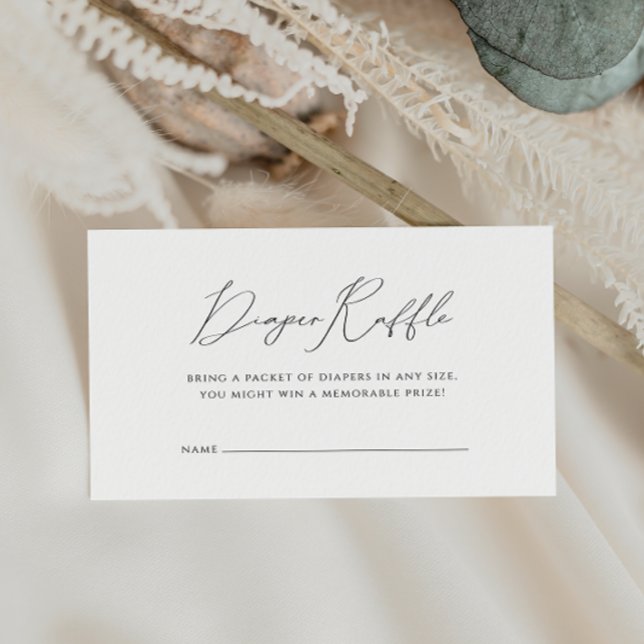 Cartão De Informações Sexo Whimsical Fralda Neutra do Chá de fraldas Raf (Criador carregado)