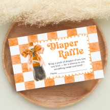 She's Ready to Pop Baby Shower Diaper Raffle