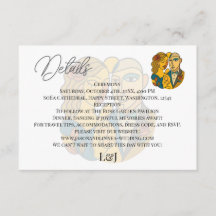 Silhueta Artística Destino Casamento Arte Moderna