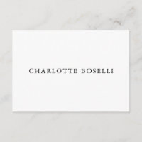 Simples profissional clássico elegante minimalista