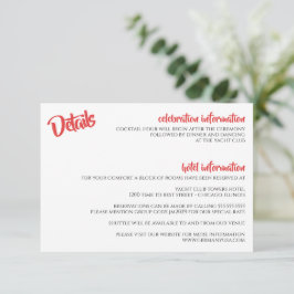 Cartão De Informações Sinalizadores de Coração Poloneses Americanos