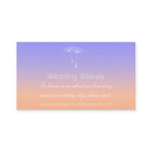 Site de Casamento de Ombre Azul de Peach lavanda