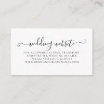 Site de Casamento Detalhado de Caligrafia Branca e