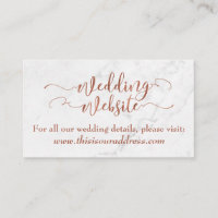 Site de Casamento | Rascunho de Cobre c/ Mármore B