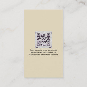 Cartão De Informações Site de Código QR de Orçamento RSVP Detalhes do Ho