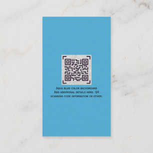 Cartão De Informações Site de Código QR de Orçamento RSVP Detalhes do Ho