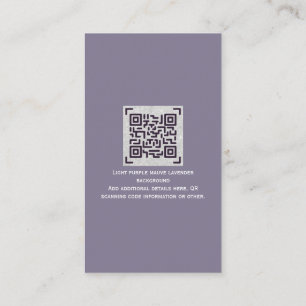 Cartão De Informações Site de QR Code de Orçamento RSVP Detalhes do Hote
