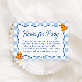 Cartão De Informações Slice Slice Baby Pizza Baby Shower Books for Baby