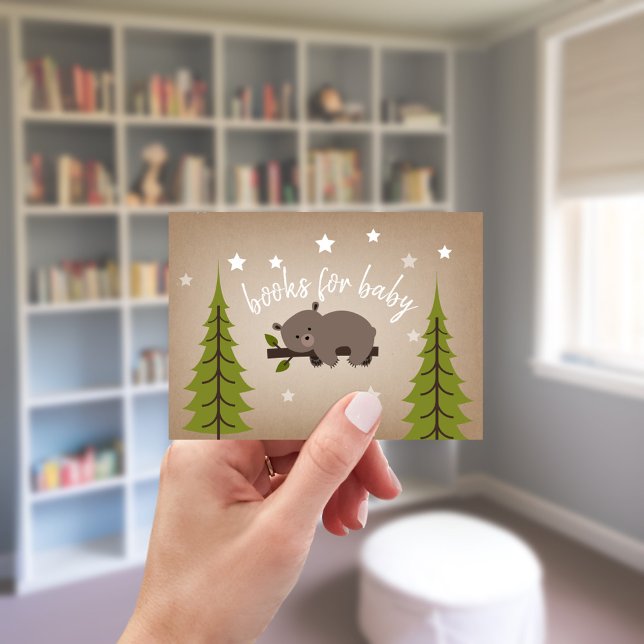 Cartão De Informações Solicitação de Cartolina de Urso Sonolento (Criador carregado)