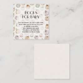 Cartão De Informações Solicitação de Chá de fraldas do Chic Pumpkins