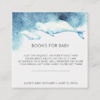 Solicitação de Livro | Chá de fraldas Baby Beluga