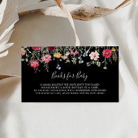 Solicitação de Livro de Chás de fraldas de Flor Se