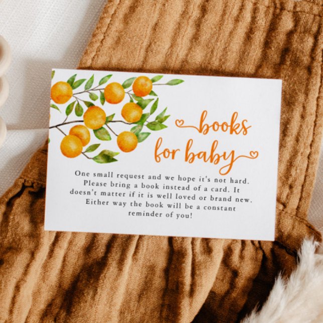 Cartão De Informações Solicitação de Livro de Chás de fraldas Pequeno (Criador carregado)