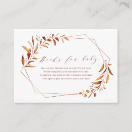 Cartão De Informações Solicitação de Livros Geométricos Modernos em Gree