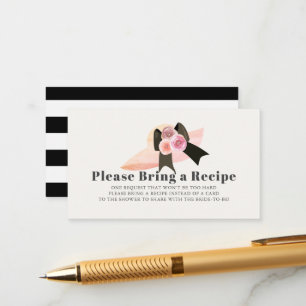 Cartão De Informações Solicitação de recebimento de Chás de panela de Ha