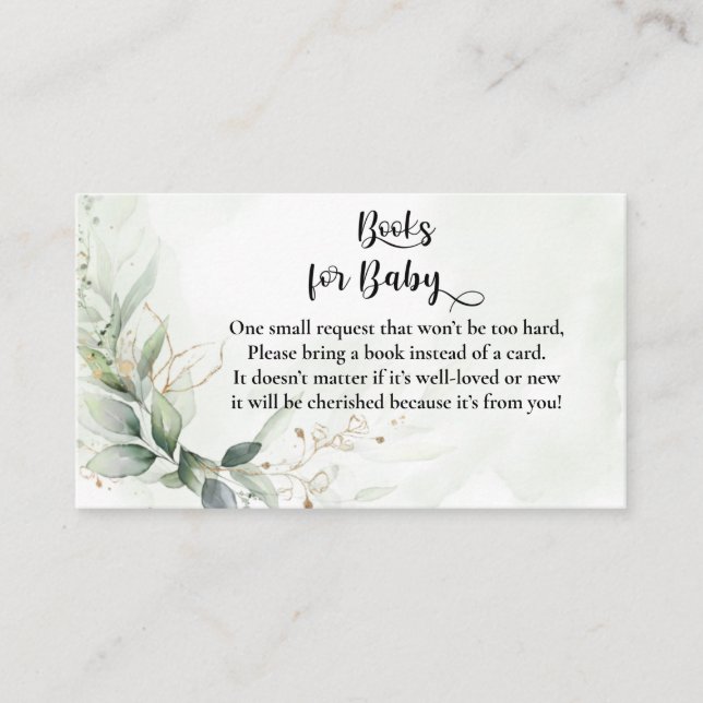 Cartão De Informações Solicitação Geométrica de Livro de Chás de fraldas (Frente)