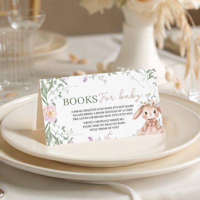 Cartão De Informações Some Bunny  Books for Baby Card (Criador carregado)