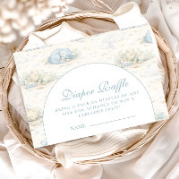 Sorteio de Fralda de Dinossauro Azul Suave