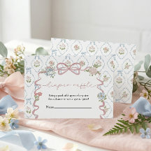 Sorteio de Fraldas Baby in Bloom Chá de Bebê