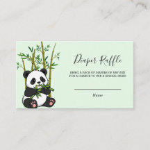 Sorteio de Fraldas de Bambu de Panda Fofo Mint Chu