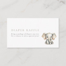 Sorteio de Fraldas do Pequeno Amendoim Elefante