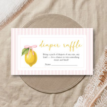 Sorteio de Fraldas Lemon Ciao Baby Shower