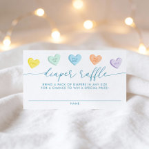 Sorteio de Fraldas Little Sweetheart Candy Hearts