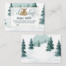 Sorteio de Fraldas Oh Deer Winter Wonderland em Aq