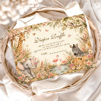 Sorteio de Fraldas para Menina Botânica Boho Safar