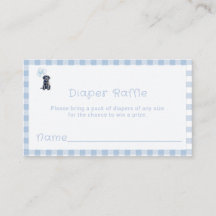 Sorteio de Fraldas Sweet Blue Gingham Black Lab Ca