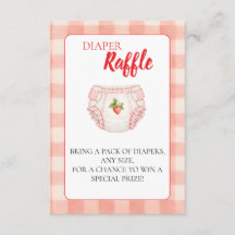 Sorteio de Fraldas Xadrez Rosa