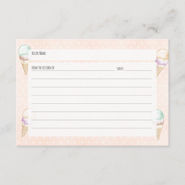 Cartão De Informações Sorvete e placa de recebimento do Bolinhas (Frente)