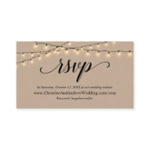 String Lights Kraft, placa de gabinete de resposta