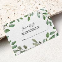 Summer Greenery Tropical Eucalyptus Fralda Raffle