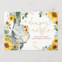 Summer Sunflower Elephant Greenerence Fralda Raffl