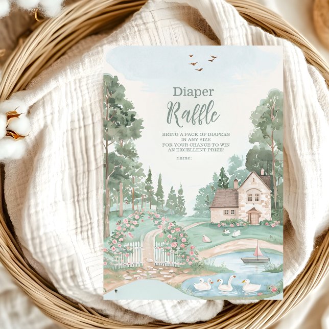 Cartão De Informações Swan Princess Diapper Raffle (Criador carregado)