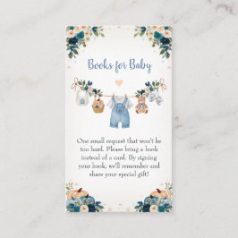 Cartão De Informações Sweet Little Pumpkin Autumn Baby Shower