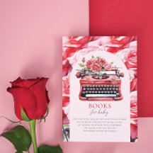 Sweetheart Floral Arch Chá de fraldas Livros para