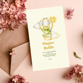 Cartão De Informações Tema do Dinossauro Faca de Fralda de bebê